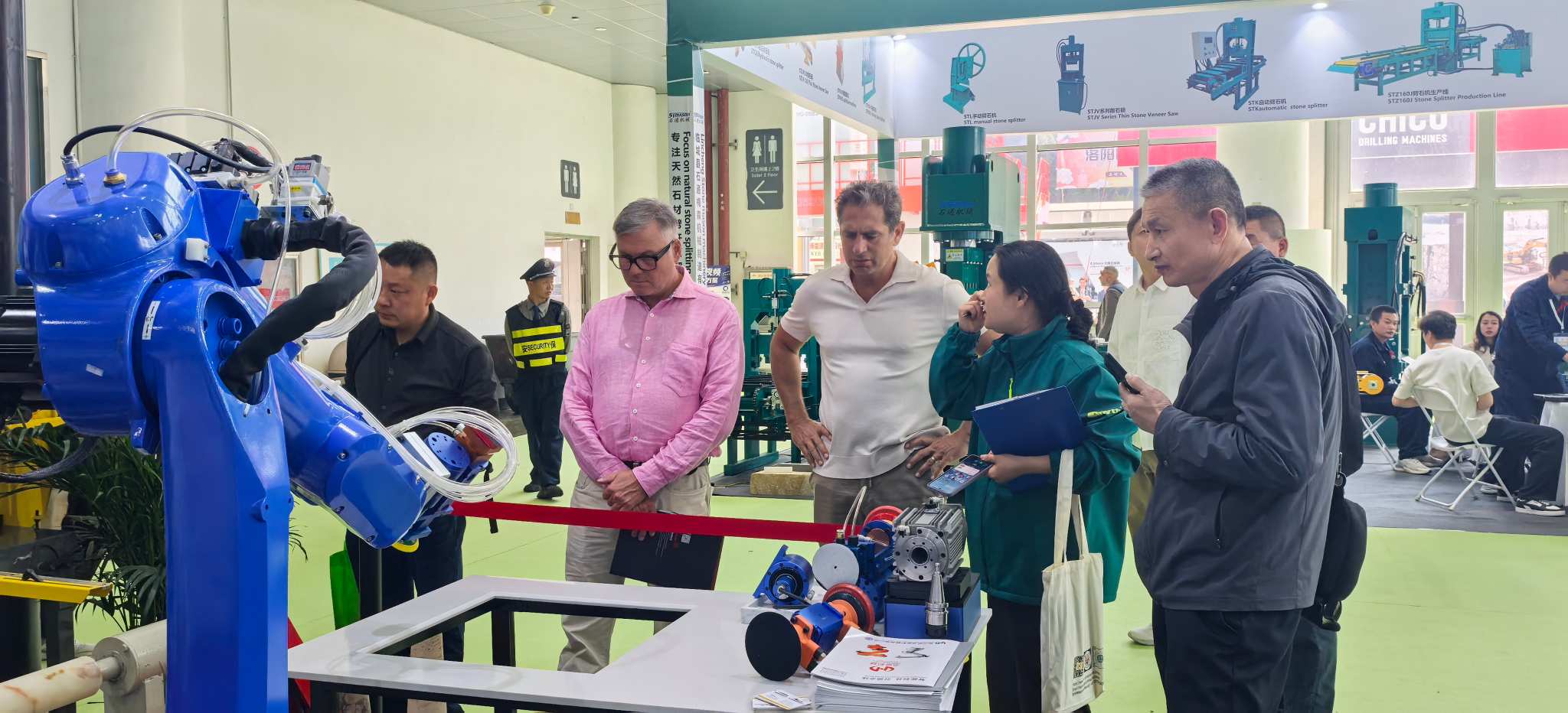 Xiamen আন্তর্জাতিক পাথর মেলায় Xiamen Anyth যান্ত্রিক সরঞ্জামের হাইলাইটস