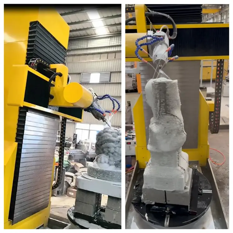 DKJ-LT1050 5 Axis Stone Engraving Machine